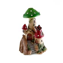 Miniature Figurines For Crafts Michaels Miniature Mushroom House On A Hill By Ashland